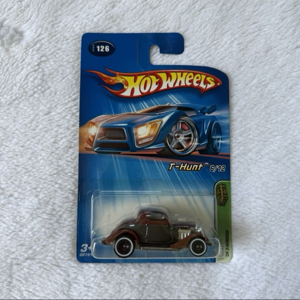 HOT WHEELS TREASURE HUNT 1934 FORD 3-WINDOW COUPE w/ REAL RIDERS 6/12 T-Hunt